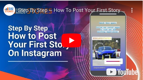 Post Your First Story On Instagram | ReadyMadeMentor.com
